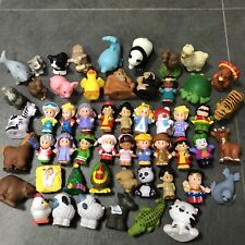 Lotes Fisher Price Little People Farm Zoo Animal Disney Princess DC Carton Figure segunda mano  Embacar hacia Argentina