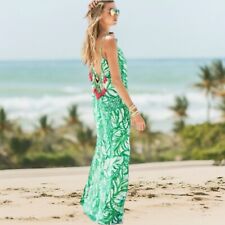 Vestido de praia Lilly Pulitzer Allair Maxi verde tucano Coca Loca tamanho grande em excelente estado usado, usado comprar usado  Enviando para Brazil