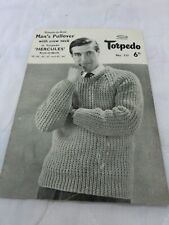 Vintage knitting pattern for sale  MANSFIELD