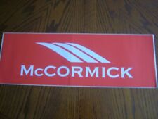 Mccormick tractors sticker. for sale  HARROGATE