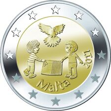 Malta euro 2017 usato  Vaprio D Adda