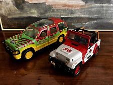 Jurassic World Park Jeep Legacy JP12 Wrangler & 1993 Ford Explorer #04 Mattel comprar usado  Enviando para Brazil