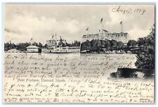 Cartão postal 1904 Hotel Frontenac restaurante navio de passageiros Thousand Island Nova York comprar usado  Enviando para Brazil