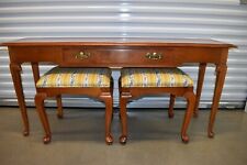  Ethan Allen Heirloom Maple Sofa Table BENCHES SOLD #10-9044 #211 Nutmeg for sale  Saint Charles