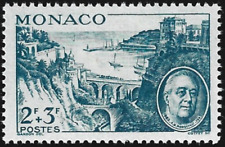 Porto de Mônaco #YT299 MH 1946 Roosevelt Monaco [B93] comprar usado  Enviando para Brazil