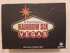 RARE Ubisoft Rare Box Rainbow Six Vegas Poker Set Merchandising Hard to Find comprar usado  Enviando para Brazil