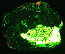 FRANKLIN NJ FLUORESCENT MINERAL-YELLLOW ESPERITE-GREEN WILLEMITE-RED CALCITE-BLA for sale  Shipping to South Africa