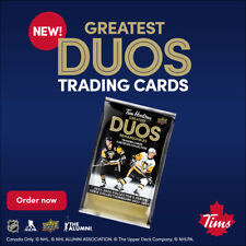 Used, TIM HORTON'S 2023-24 UPPER DECK DUOS 2 SIDED BASE CARDS U-Pick From List for sale  Shipping to South Africa