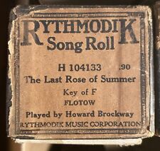 Rythmodik piano roll for sale  Townshend
