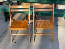 pair wooden chair for sale  Milwaukee