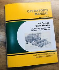 Operators service manual for sale  Brookfield