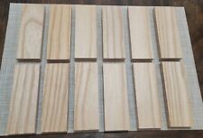 12 Red Oak Small Wood Project/Craft Blocks☆Kiln Dried☆3/4" x 2-3/16" x6" Long.☆ for sale  Shipping to South Africa