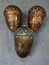 Mercury glass acorn for sale  Willow Spring