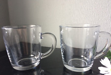 Large clear glasses for sale  LONDON