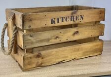 Rustic wooden kitchen for sale  WIMBORNE
