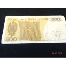 Polish 500 zloty for sale  BIDEFORD