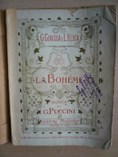 Libretto opera boheme usato  Genova