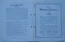 Morris cowley 11.9 for sale  BATLEY
