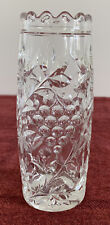 Clear glass vase for sale  BRIDGWATER