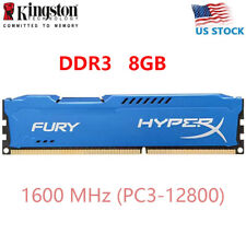 HyperX FURY DDR3 8GB 16GB 32GB 1600MHz 240pin PC3-12800 Desktop RAM Memory DIMM  comprar usado  Enviando para Brazil