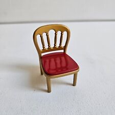 Cadeira SPARES Sylvanian Families recepção de casamento ouro vermelho Calico Critters comprar usado  Enviando para Brazil