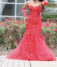 Red formal sequin for sale  Little Rock