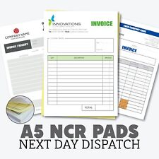 Personalised A5 Duplicate Invoice Book • Order Book • NCR Pad • Receipt Pad • for sale  Shipping to South Africa