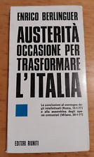 Libro austerità occasione usato  Cavenago D Adda