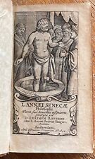 Libro de 380 años de antigüedad de D. ERASMUS "ANNÆI SENECÆ Philosophi flores" 1642 segunda mano  Embacar hacia Argentina