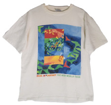 Camiseta Vintage Paul McCartney New World Tour Concert 1993 Masculina Tamanho Médio comprar usado  Enviando para Brazil