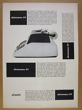 Olivetti Divisumma 24 1959 calculadora anuncio impreso vintage segunda mano  Embacar hacia Argentina
