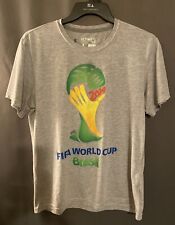 Camiseta Adidas Copa Mundial de la FIFA Brasil con Estampado Gráfico GRANDE 2014 Climalite segunda mano  Embacar hacia Argentina