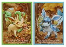 Leafeon & Glaceon Autumn Woods Individual Card Sleeves Pokemon Center Japan for sale  Shipping to South Africa