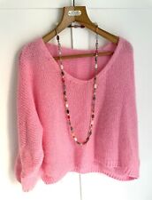 Pink jumper knit for sale  WORTHING