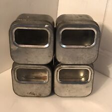Set vintage tin for sale  East Bank