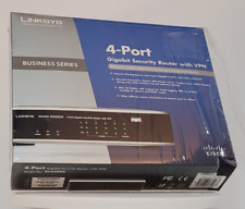 Router de seguridad Gigabit Cisco Linksys RVS4000 4 puertos con VPN, 1000Mbps segunda mano  Embacar hacia Mexico