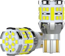 AGLINT W16W T15 LED Bulbs CANBUS 921 912 955 902 42SMD 12V/24V 6500K White 2 Pcs, used for sale  Shipping to South Africa