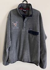 Usado, Chaqueta Pullover Patagonia Synchilla Snap T Polar Harvard Remo M Gris Azul segunda mano  Embacar hacia Argentina