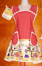 Handmade bib apron for sale  Shipping to Ireland