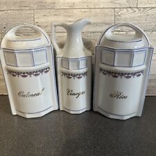 German porcelain canister for sale  Marion