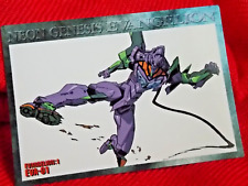 CARTÃO COMERCIAL VINTAGE 1998 EVANGELION EVA-01 EV1 SHINJI BANDAI REINO UNIDO 🚚 ANIME comprar usado  Enviando para Brazil