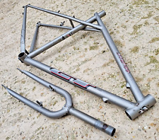 Used, GT Bravado Mountain bike frame & Fork 4130 butted Cr-mo Tubing grey for sale  Shipping to South Africa