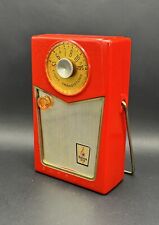 Radio Transistor Vintage Emerson 888 Roja Vibrante - EE. UU. - ¡FUNCIONA! segunda mano  Embacar hacia Argentina
