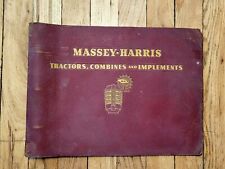 Vintage 1941 Massey-Harris Tratores Combinações e Implementos Revendedor Fichário Catálogo comprar usado  Enviando para Brazil