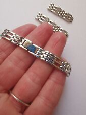 silver gate bracelet for sale  LINCOLN