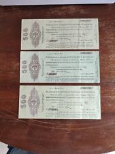 Lot 500 rubles usato  Modena