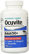 Suplemento vitamínico y mineral para ojos Bausch & Lomb Ocuvite adulto de 50+ - 2 botellas,, usado segunda mano  Embacar hacia Argentina