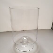 Clear glass footed for sale  Garland
