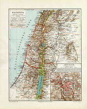 Palästina historische landkar gebraucht kaufen  GÖ-Weende,-Roringen
