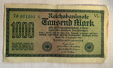 Reichsbanknote 1000 mark gebraucht kaufen  Bennewitz